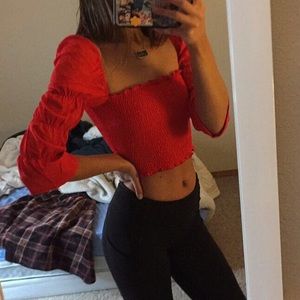 Red top from princess Polly NWT